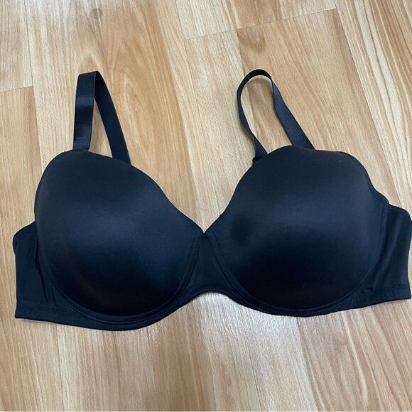 Dominique Intimate Apparel Black Aimee Everyday T-Shirt‎ Underwire 46B - Picture 2 of 6